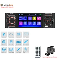 1 din car radio car bluetooth mp5 player 4 1 touch screen support ios android mirror link reversing rearview camera jsd 3001