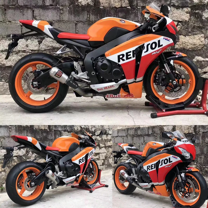 Комплект выхлопной системы для мотоцикла CBR1000RR комплект глушителя Honda 2008