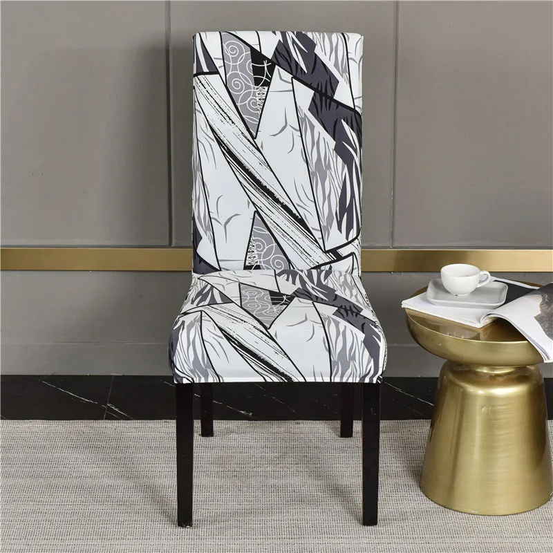 1 шт. чехол для стула с геометрическим рисунком | Дом и сад