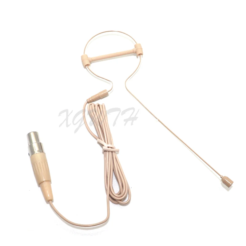 Кожа с подвесом для одного наушника висячая гарнитура микрофон всенаправленный