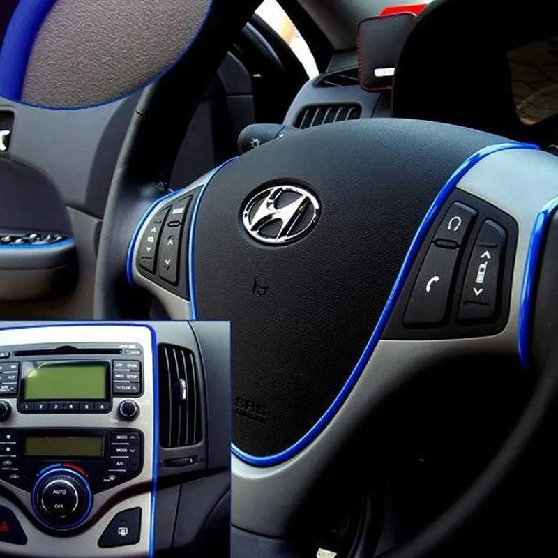 5 м автостайлинг молдинг наружное внутреннее украшение отделка полоса для Toyota