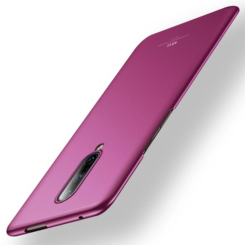 Чехол для OnePlus 7 Pro MSVII Жесткий ПК полный легкий матовый чехол Ультратонкий матовый чехол для OnePlus 6 T 6 5 T 5 чехол для телефона