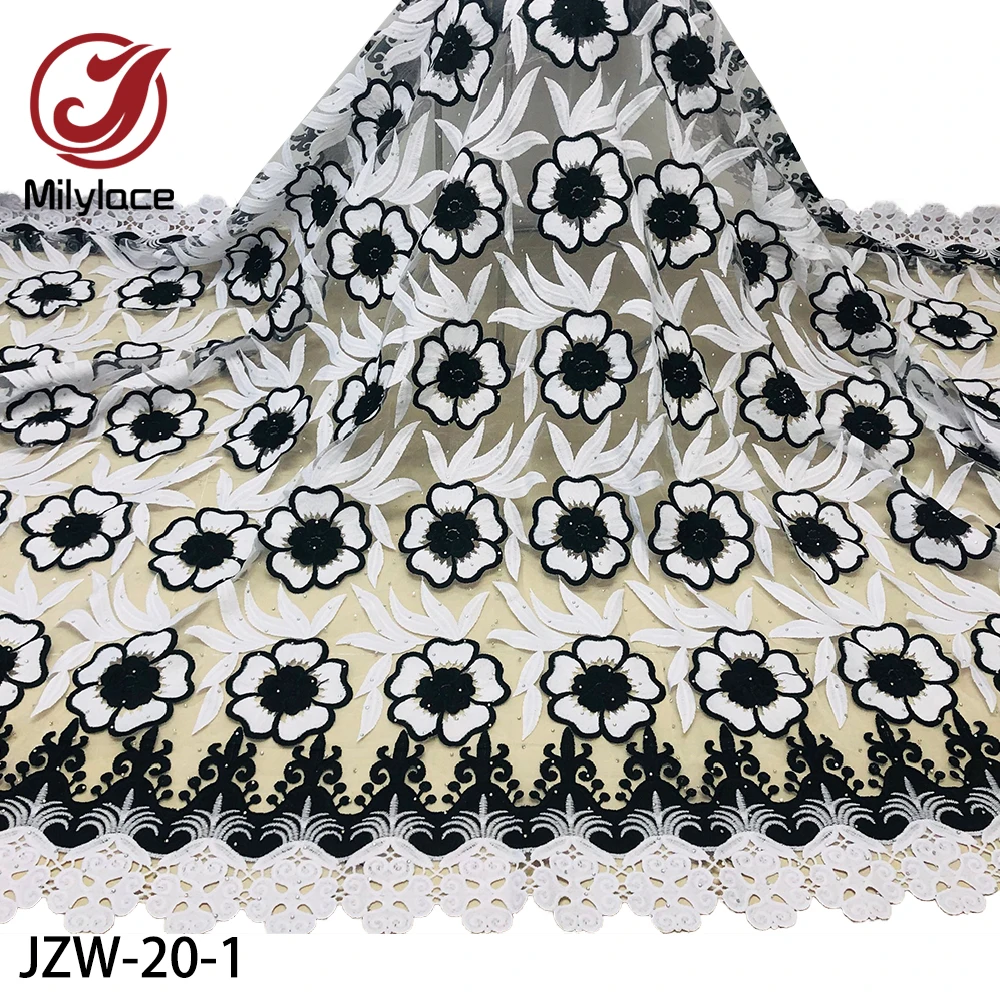 Последние Африканские кружева с камнями высокого качества нигерийский Тюль