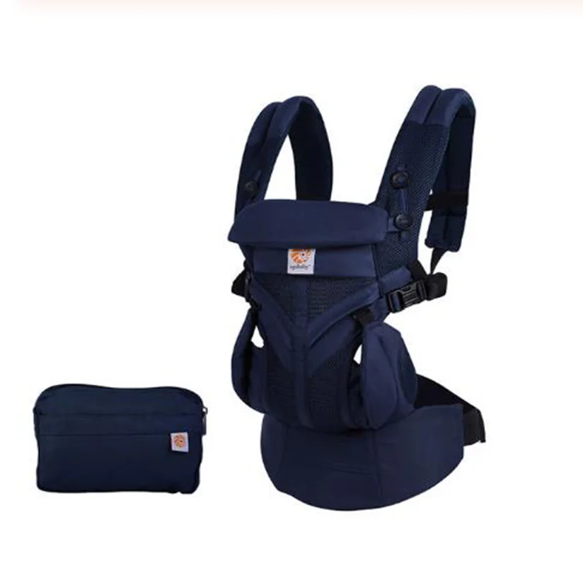 OMNI summer blue Omni 360 эргономичная переноска для младенцев, многофункциональная, дышащая, для новорожденных, удобное приспособление для переноски, слинг, рюкзак, детская коляска - Цвет: OMNI summer blue