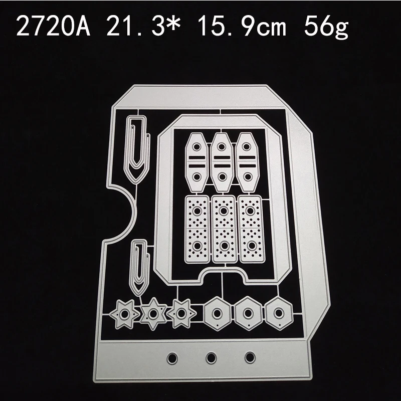 Большой карманный альбом Panalisacraft штамповочные трафареты для самостоятельного