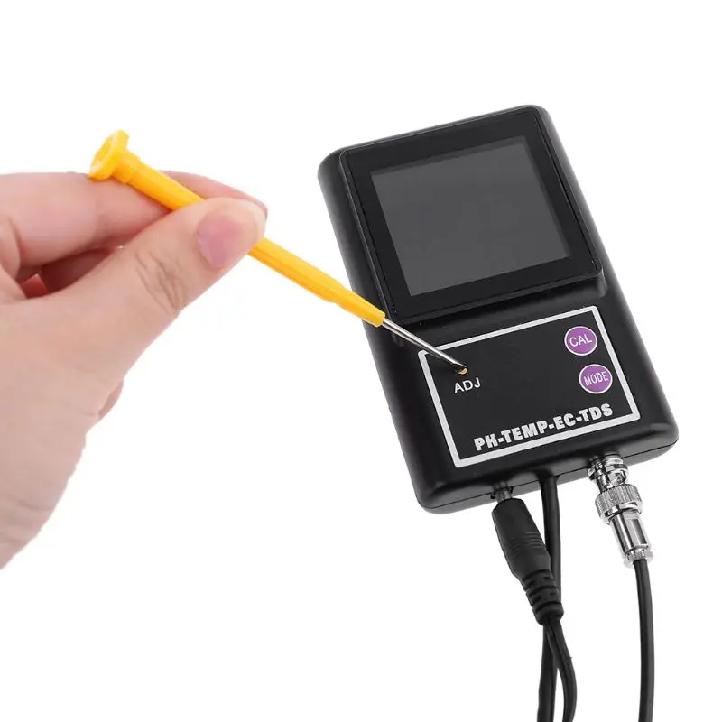 

pH Temperature EC TDS Meter Tester Water Quality Analyzer 4-in-1 Online Monitor W8EA