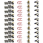 10 шт., новейший переходник VER010 USB 3,0 PCI-E VER 009S Express 1X 4x 8x 16xextender Riser Adapter Card SATA 15-контактный на 6-контактный кабель питания