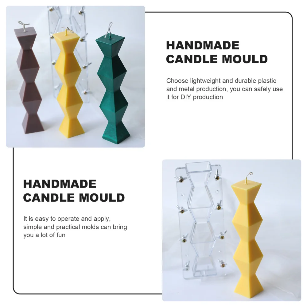 

1pc Art Candle Making Mold Practical Candle Mold for Handicraft Making