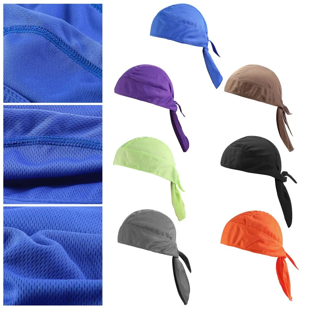 

Outdoor Sport MTB Bike Bicycle Cycling Cap Quick Dry Unisex Hat Breathable Cycling Cap Riding Head Scarf Headband Headwear