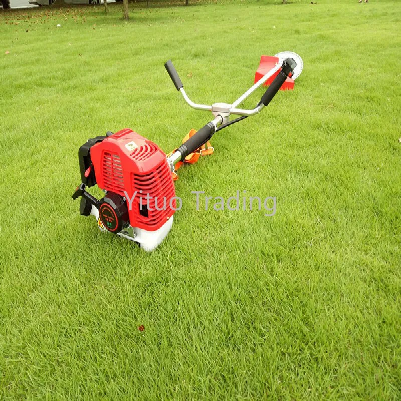 Газонокосилка маленькая многофункциональная двухтактная боковая газонокосилка