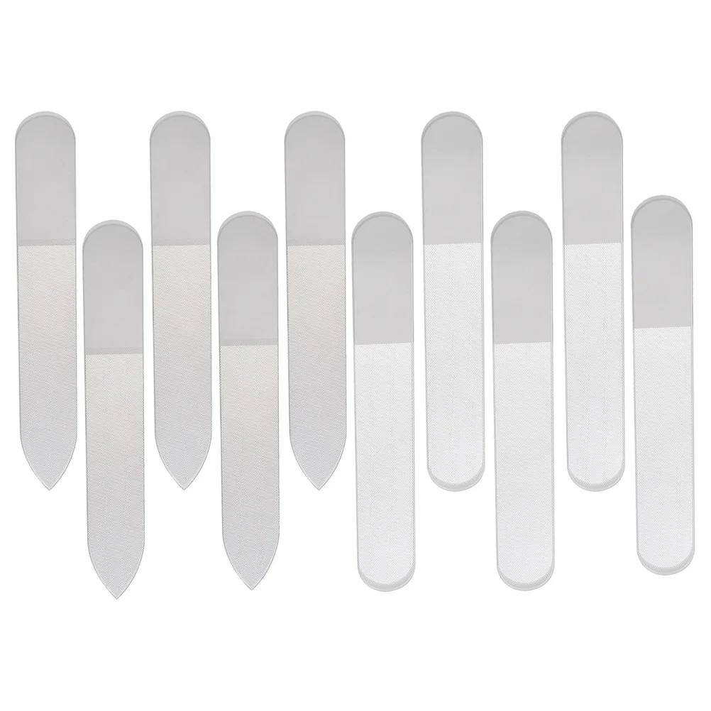 

10Pcs Convenient Portable Nail Art Polishing Files Home DIY Manicure Tools
