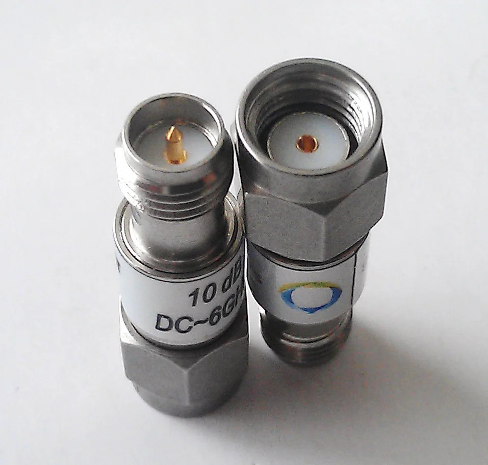2 Вт RP SMA DC 6GHz коаксиальные фиксированные аттенюаторы частота 6 ГГц ATT 1 дБ 3 дБ. 5 10 15