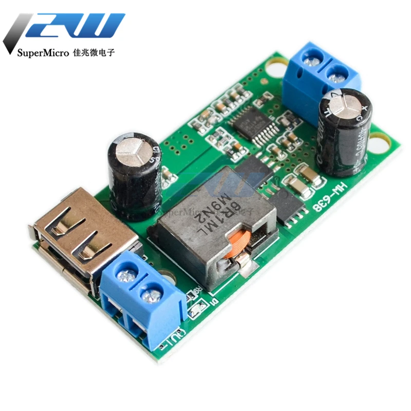 5A step-down module 9V/12V/24v/36V to 5V DCDC high-power automotive regulated power converter | Обустройство дома