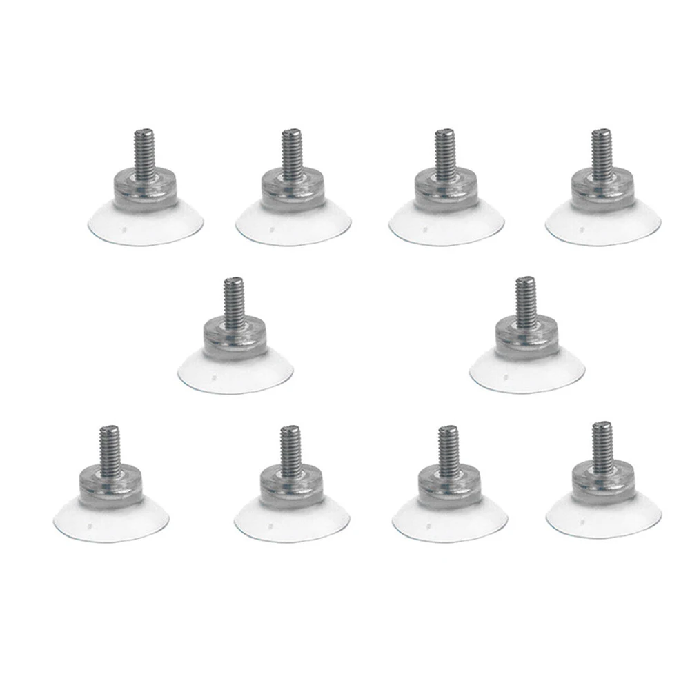 10 шт. резиновая прочная присоска прозрачная пластиковый крючок замена