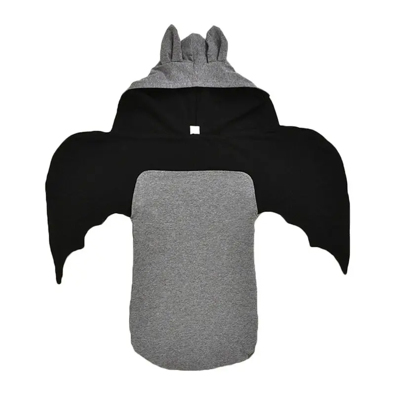 

Newborn Infant Sleeping Bag Hooded Bat Shape Baby Soft Cotton Swaddle Blanket 23GD