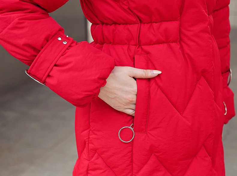 X-long parkas зимняя женская куртка-25 градусов тонкий толстый теплый зимний большой меховой воротник с капюшоном куртка пальто парки верхняя одежда куртка