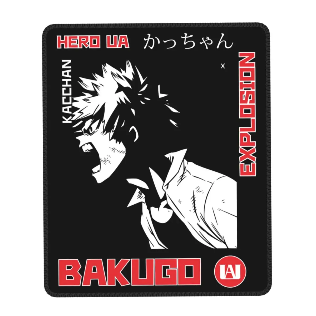 

Cool Anime My Hero Academia Custom Gamer Mouse Pad Anti-Slip Rubber Base Mousepad Office Desktop Bakugou Katsuki Desk Mouse Mat