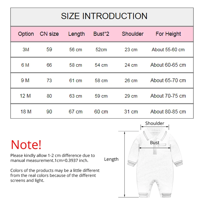 IYEAL Newborn Infant Kids Baby Boy Age 0-12M Turn -down Collar Toddler Children Clothing Long Sleeved Spring Autumn Clothes |