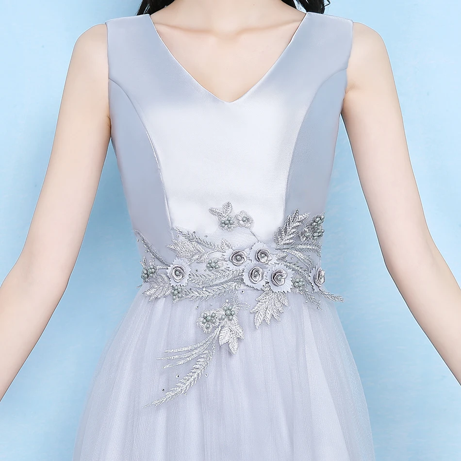 Платье подружки невесты для подростков розовое элегантное платье из