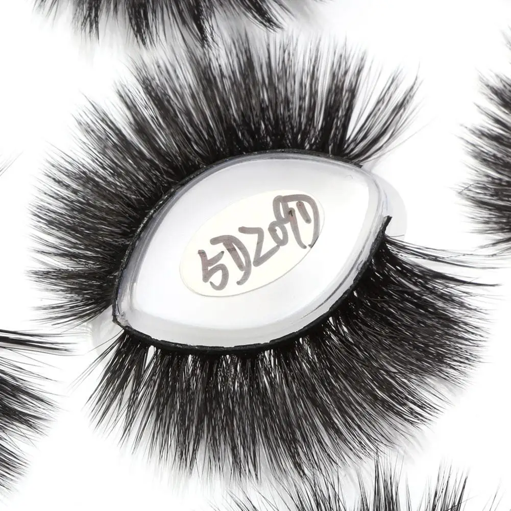 

9 Pairs Fluffy Thick False Eyelashes 5D Faux Lashes Natural False Eyelash HandMade Eyelashes Makeup Tool Extension Fake Lashes
