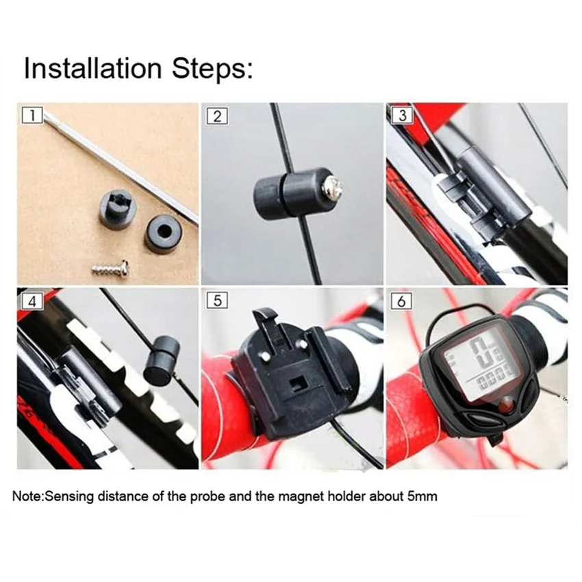 Компьютер велосипедный горячая Распродажа водонепроницаемый Спидометр метр