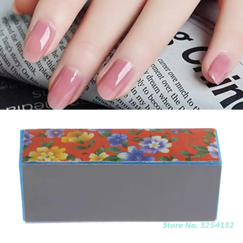 Дизайн ногтей шлифовальная пилка для буферный блок Shiner File 4 сторонняя щетка