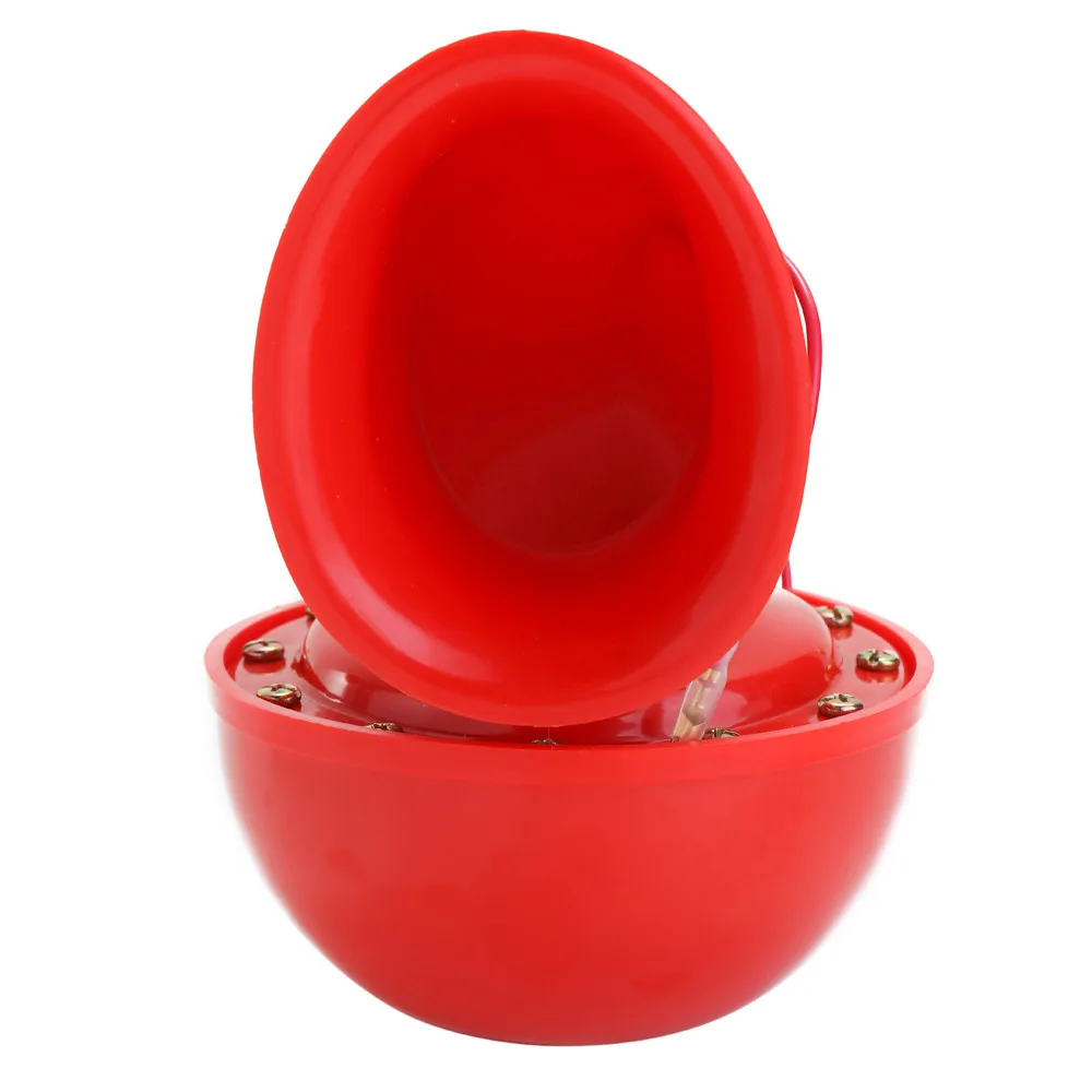 Воздушный Гудок с низким энергопотреблением 12 В красный Электрический гудок