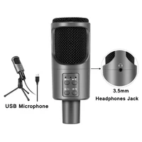 profession studio cardioid condenser microphone gaming karaoke usb microphone for computer pc recording mic for streaming live