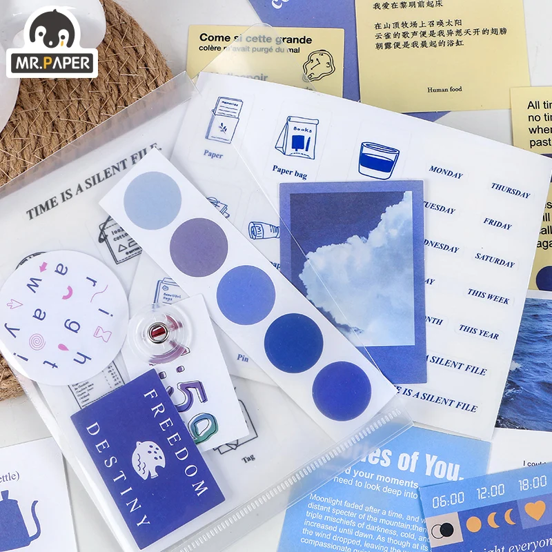 Mr.paper 20 шт./лот бумага для сливочного масла в стиле Instagram скрапбукинга с пулями
