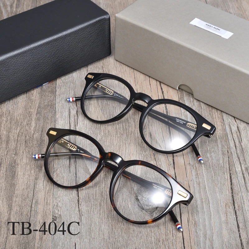 Круглые оправы для близорукости мужчин wo мужские поляризованные линзы бренд Tom