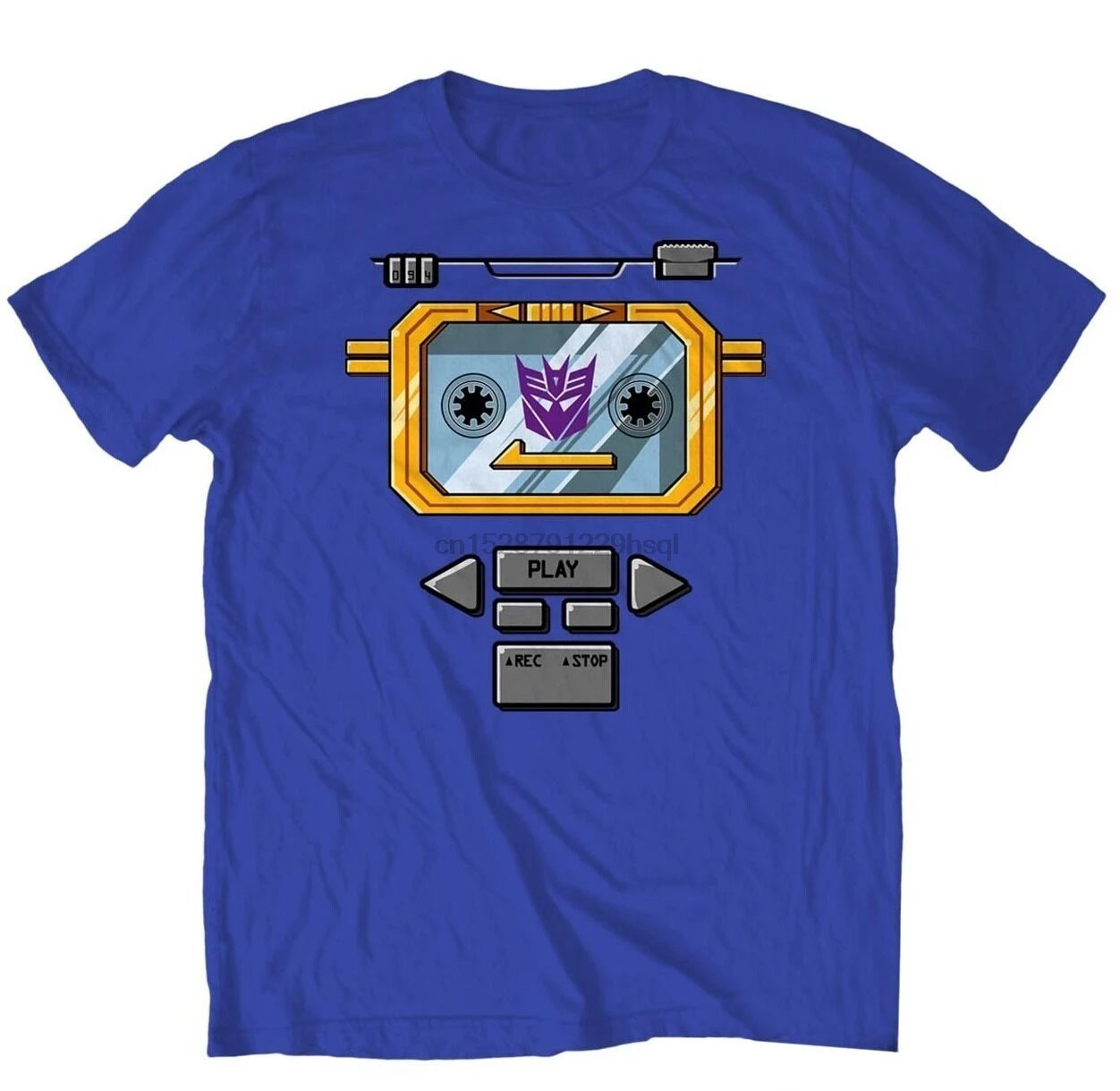 

Decepticon Soundwave Costume Chest Licensed Adult T-Shirt