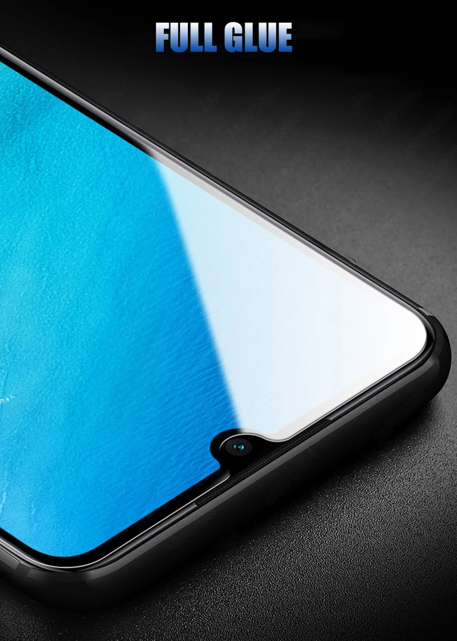 6D полный клей покрытие из закаленного стекла для Xiaomi Redmi Note 8 Pro защита экрана стекло для Mi Redmi Note 8 Защитная стеклянная пленка