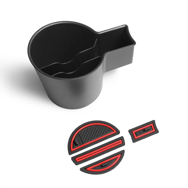 Центральный автомобильный ящик для хранения стаканов воды органайзер держатель