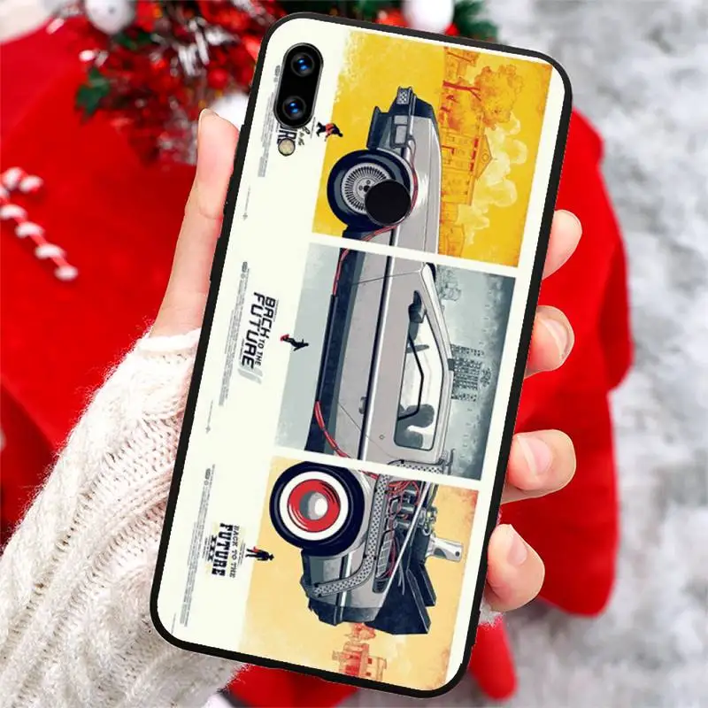 

American Movie Back To The Future Phone Case For Xiaomi Redmi note 7 8 9 t k30 max3 9 s 10 pro lite