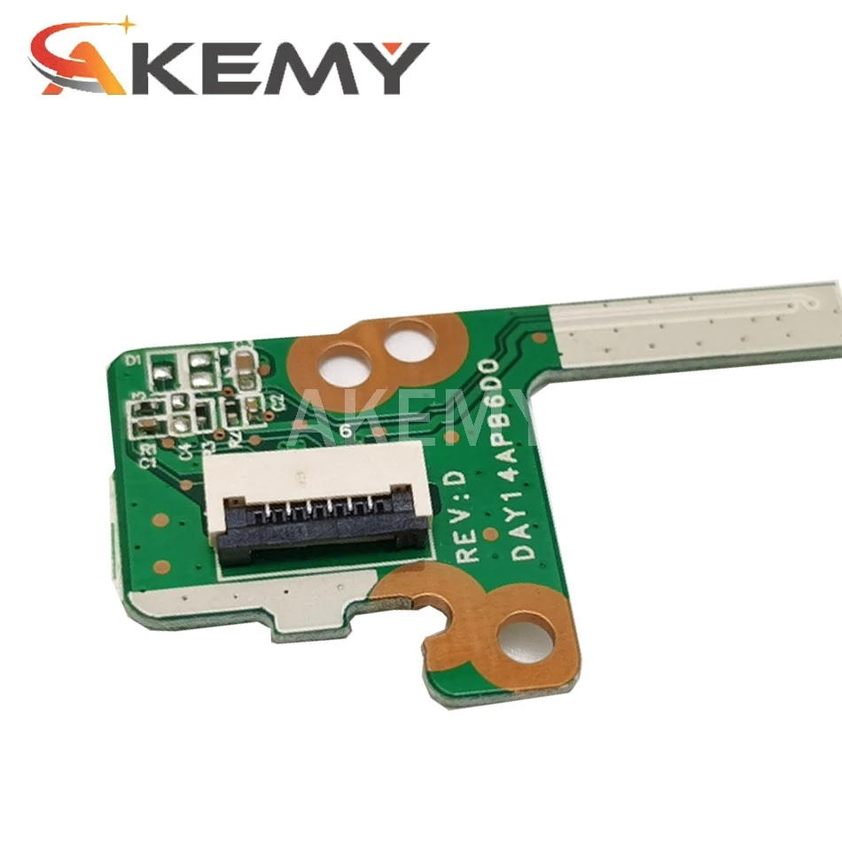 

1-10 PCS New Akemy original laptop power button board For HP Pavilion 14-P 15-P 17-P DAY14APB6D0 switch board with cable