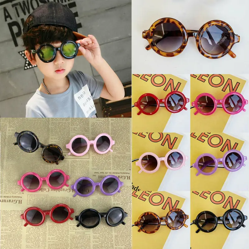 Солнцезащитные очки для мальчиков и девочек летние в форме кошки |