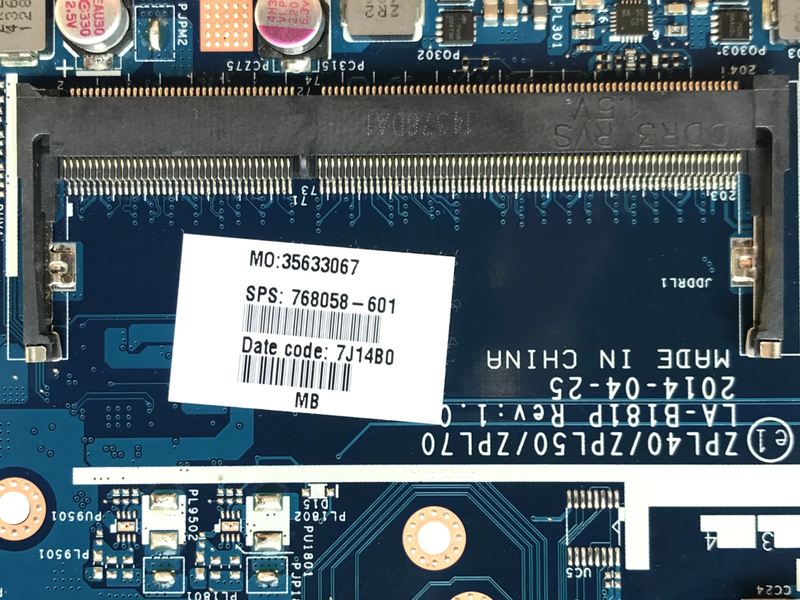 Высокое качество 768058-601 для струйного принтера HP 450 G2 Материнская плата ноутбука