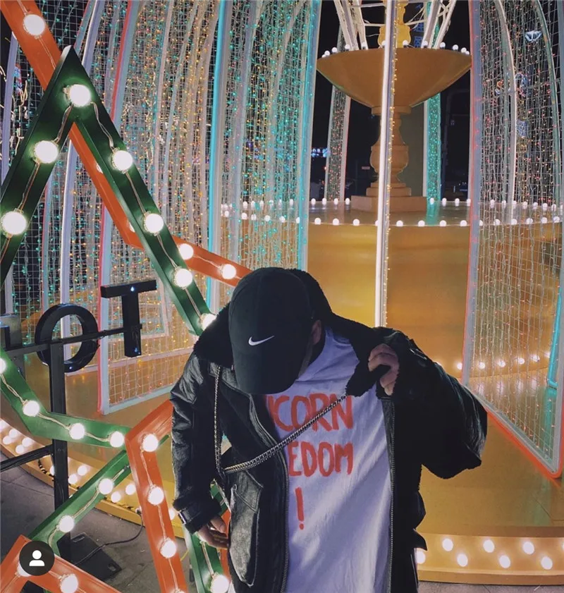 

2021 vetements T-shirt Unicorn Freedom ! oversize loose top tees men women kanye west hiphop vetements Shirt
