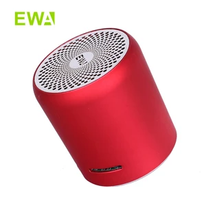 Миниатюрный Bluetooth-динамик EWA A107s, TWS-динамик, усиление импульсных басов, мощный звук HD, 8 часов воспроизведения, металлический корпус