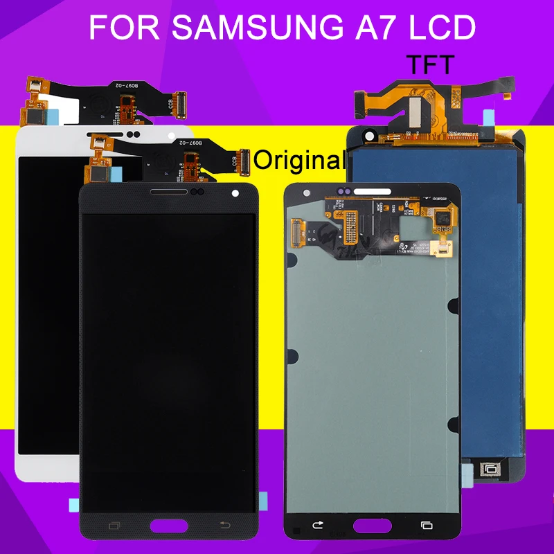 HH OLED A7 Lcd с сенсорным экраном дигитайзер в сборе для Samsung Galaxy A700 Lcd A7 A700f A700K экран дисплея