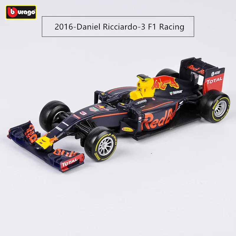 Бураго 1:43 красный BULL-RB12 сплав F1 модель автомобиля литье под давлением модель автомобиля моделирование автомобиля украшение коллекция подарочная игрушка