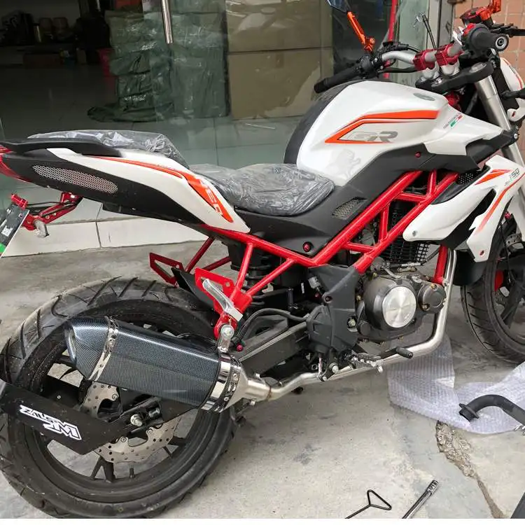 

Huanglong BJ150 Front Motorcycle Performance TNT150 Exhaust Pipe