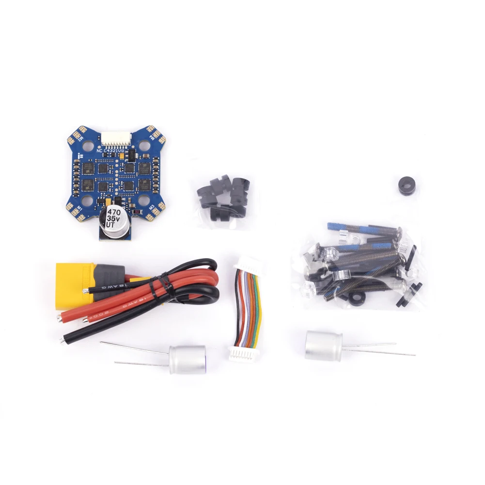 Электронный регулятор скорости iFlight BLITZ Mini E55S 55A ESC 4-в-1 2-6S 20*20 мм/Φ 4 мм для гоночного