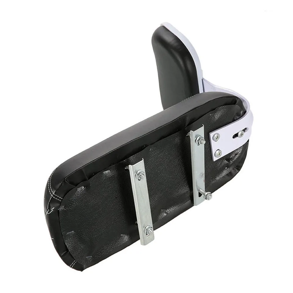 

Bicycle Rear Seat Cushion Armrest Footrest Set, Kid Child Carrier Bike Seat Including Cushion and Backrest