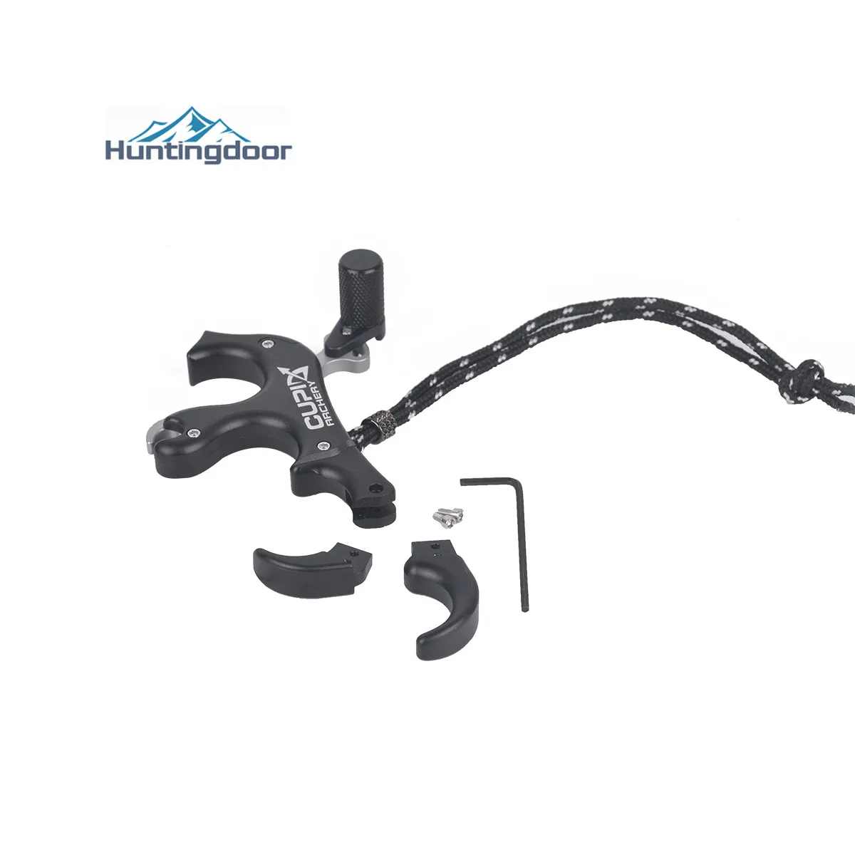 

Release Auxiliary Compound Bow Archery Accessories Various Colors Clamp Type Hook Type Clamp 4 Finger Stainless Steel Bow