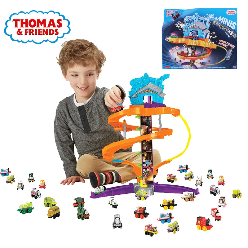 Оригинальный Игрушечный трек Thomas &amp Friends со шлейфом приключения Набор детских
