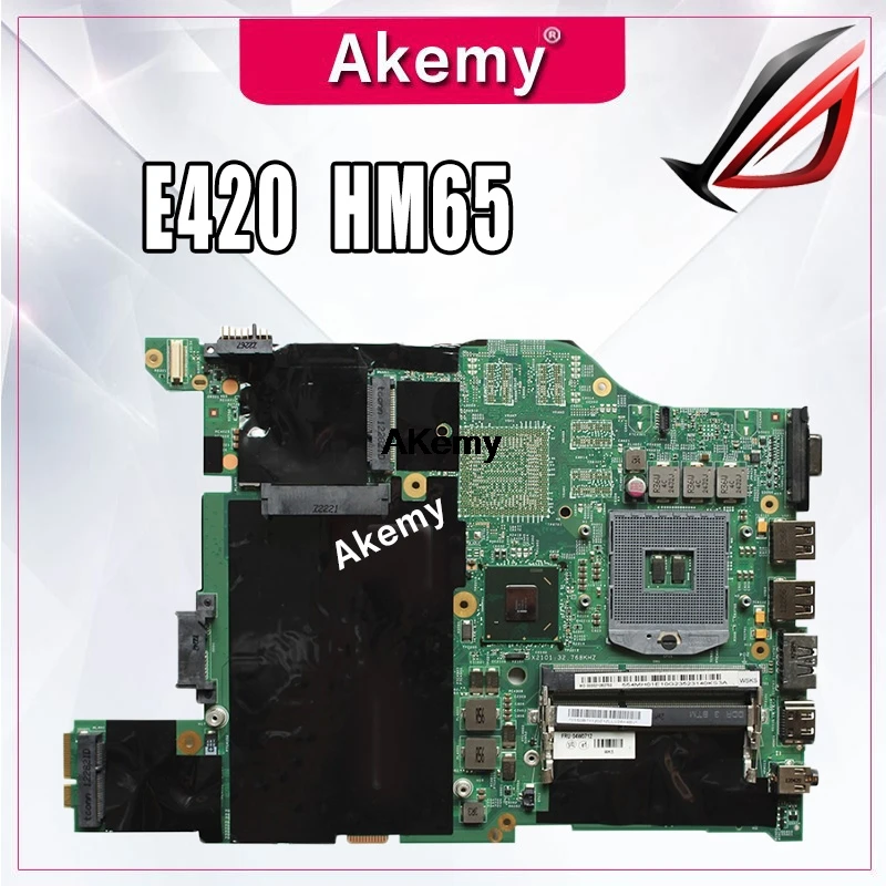 

E420 материнская плата для For Lenovo E420 материнская плата для ноутбука DDR3 HM65 PGA-988B материнская плата бесплатная доставка