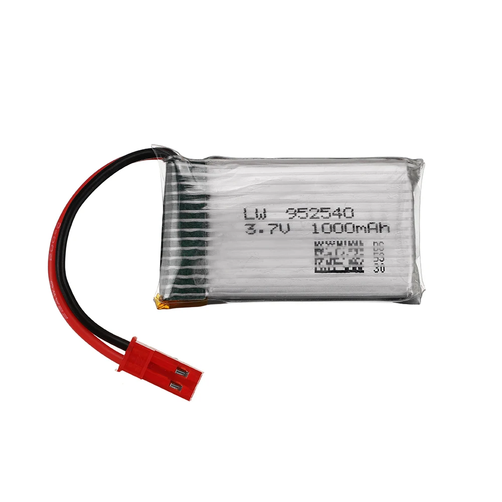 Аккумулятор lipo для дрона 3 7 в 1000 мАч Syma X5 X5C X5SC X5SW TK M68 SG600 KY601 X5HC X5HW X5UW X5UC X400 X500 X800 HD1315