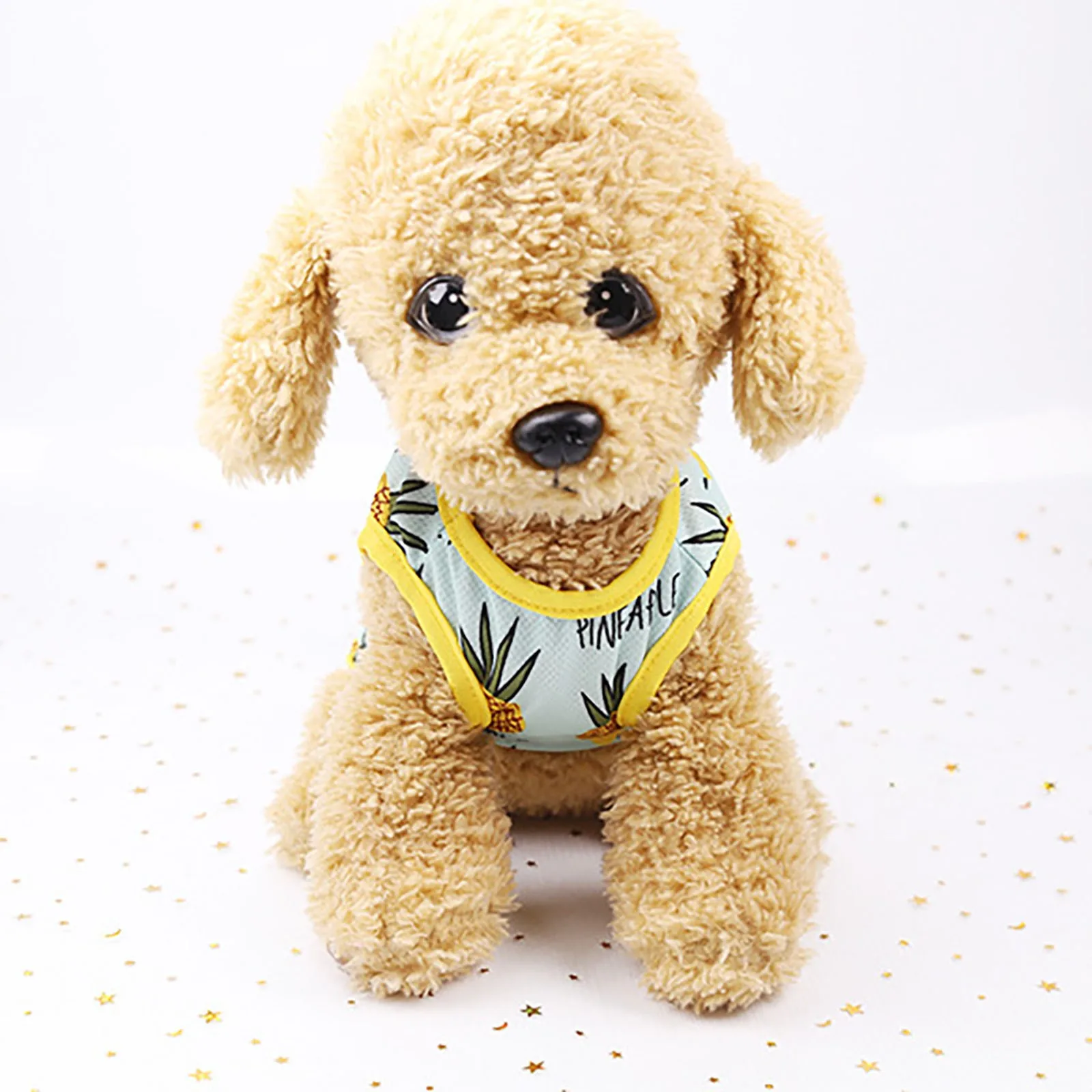 

Pet Dog Coat Vest Pet Couples Dress Puppy Dog Princess Lovely Strawberry/ Pineapple Vest Breathable And Comfortable New 2021