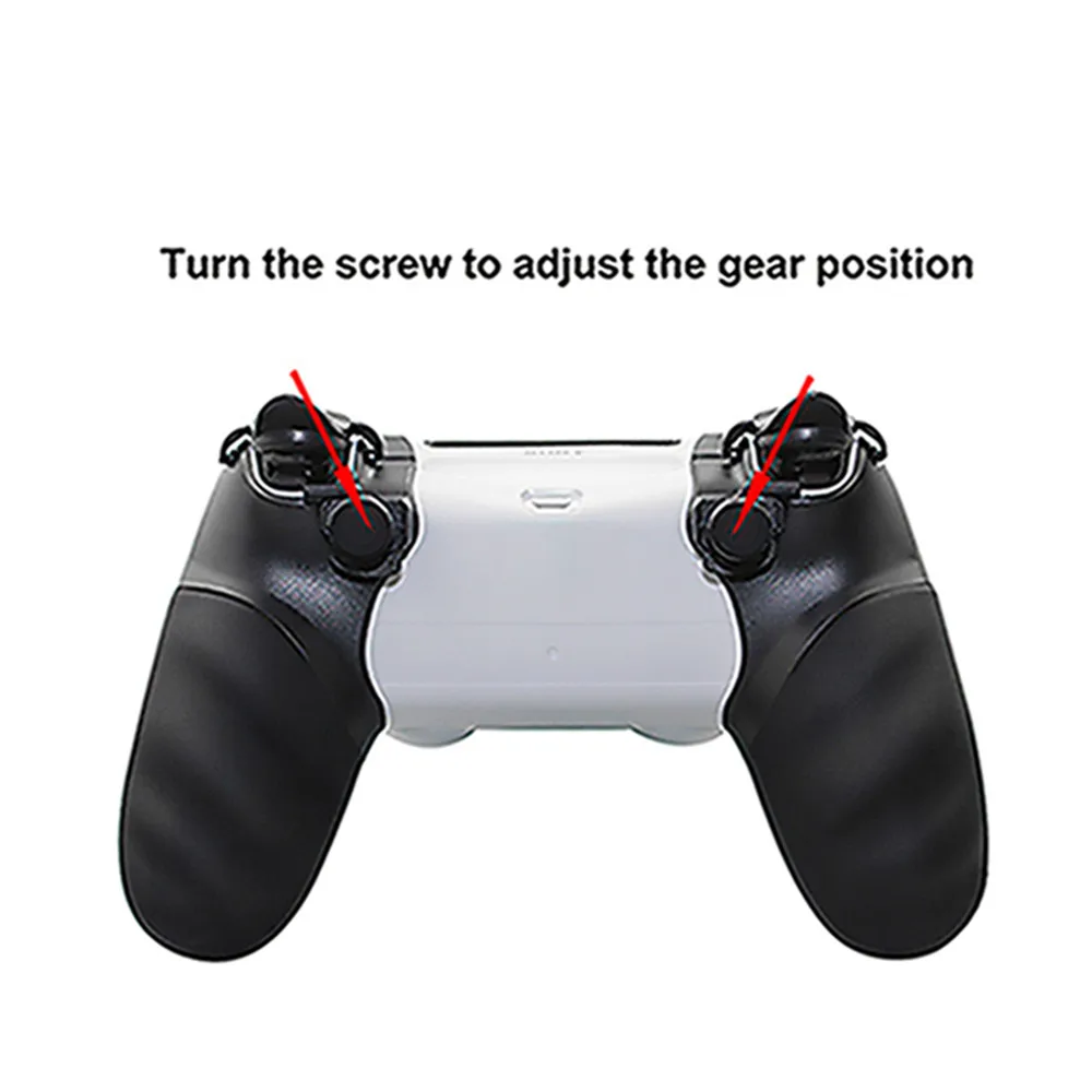 

For PS4 Hand Grip Cover Left & Right Trigger Stop and Grip Case for Sony PS4 Controller Gamepad Handle Cover Game Accessories